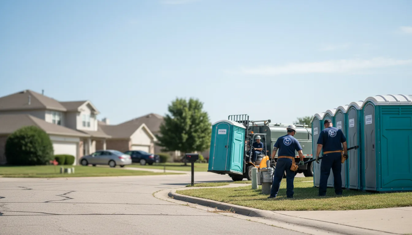 Porta Potty Rental in Denton, GA near me